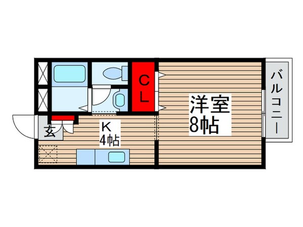 グランディール・シーコＣ棟の物件間取画像